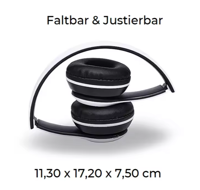P47 BLACK -Bluetooth 5.3 TWS Headphones with Deep Bass
